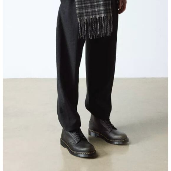 Dr. Martens 1460 Pascal Ambassador Soft Leather Boots Black Size 6 L 5 M NIB - Picture 2 of 16